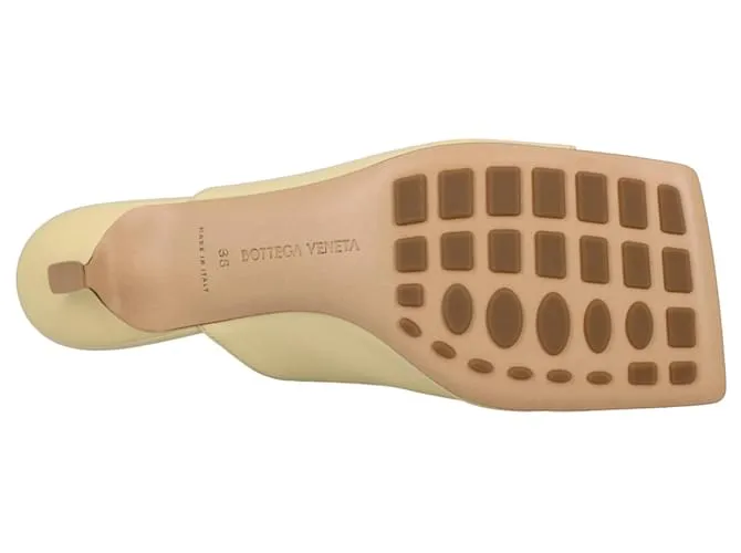 Mule stretch amarillo Bottega Veneta 