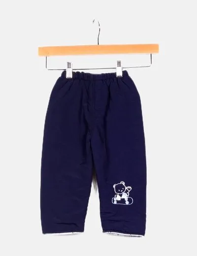 NoName Pantalón azul marino