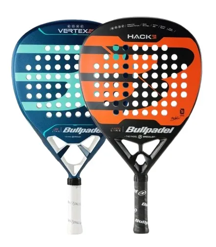 Pala Bullpadel Paquito Navarro Hack 03 Junior 2024 y Delfi Brea Vertex Woman Junior 2024