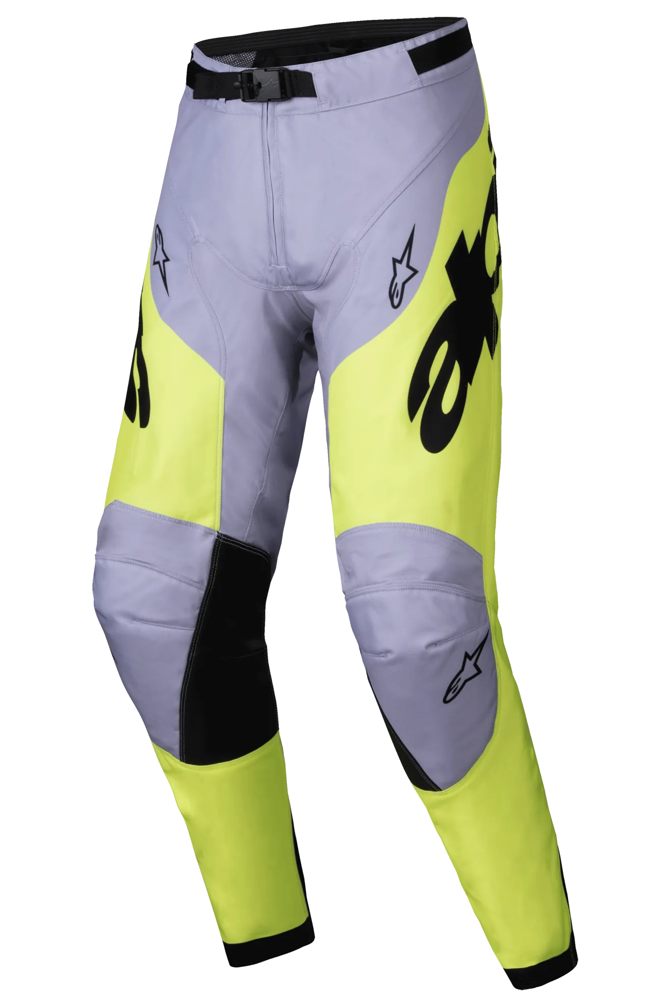 PANTALONES DE CROSS ALPINESTARS RACER VEIL GRISAMARILLO FLúOR