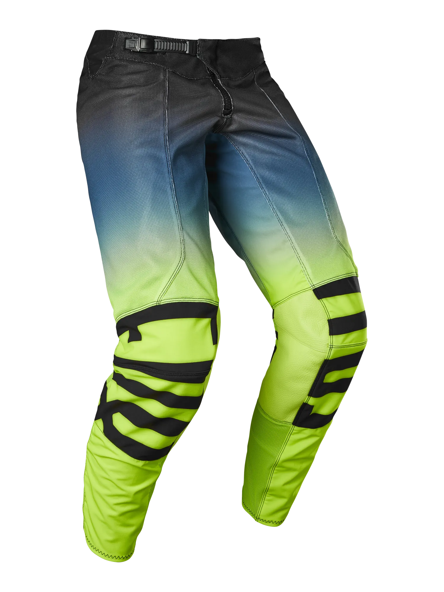 PANTALONES DE CROSS FOX AIRLINE REEPZ NEGROAMARILLO