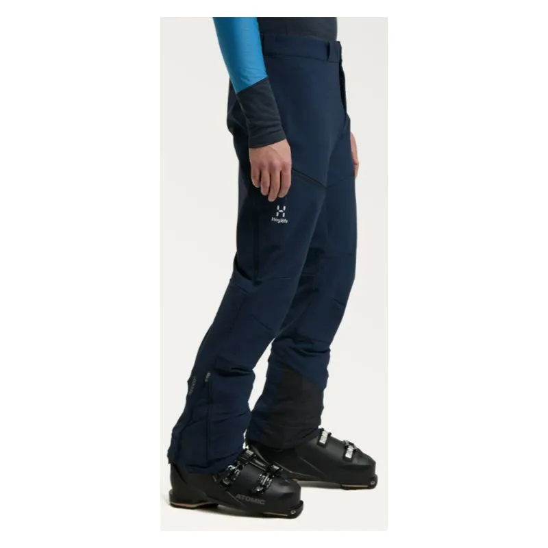 Pantalones de esquí de travesía HAGLÖFS Discover (azul tarn) Hombre