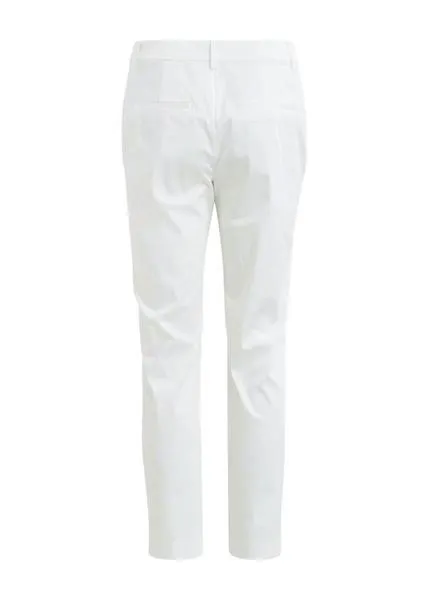 pantalones vila viseana blanco mujer