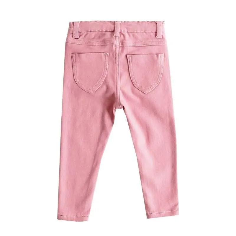Pantalón bebé niña loneta cálida Newness
