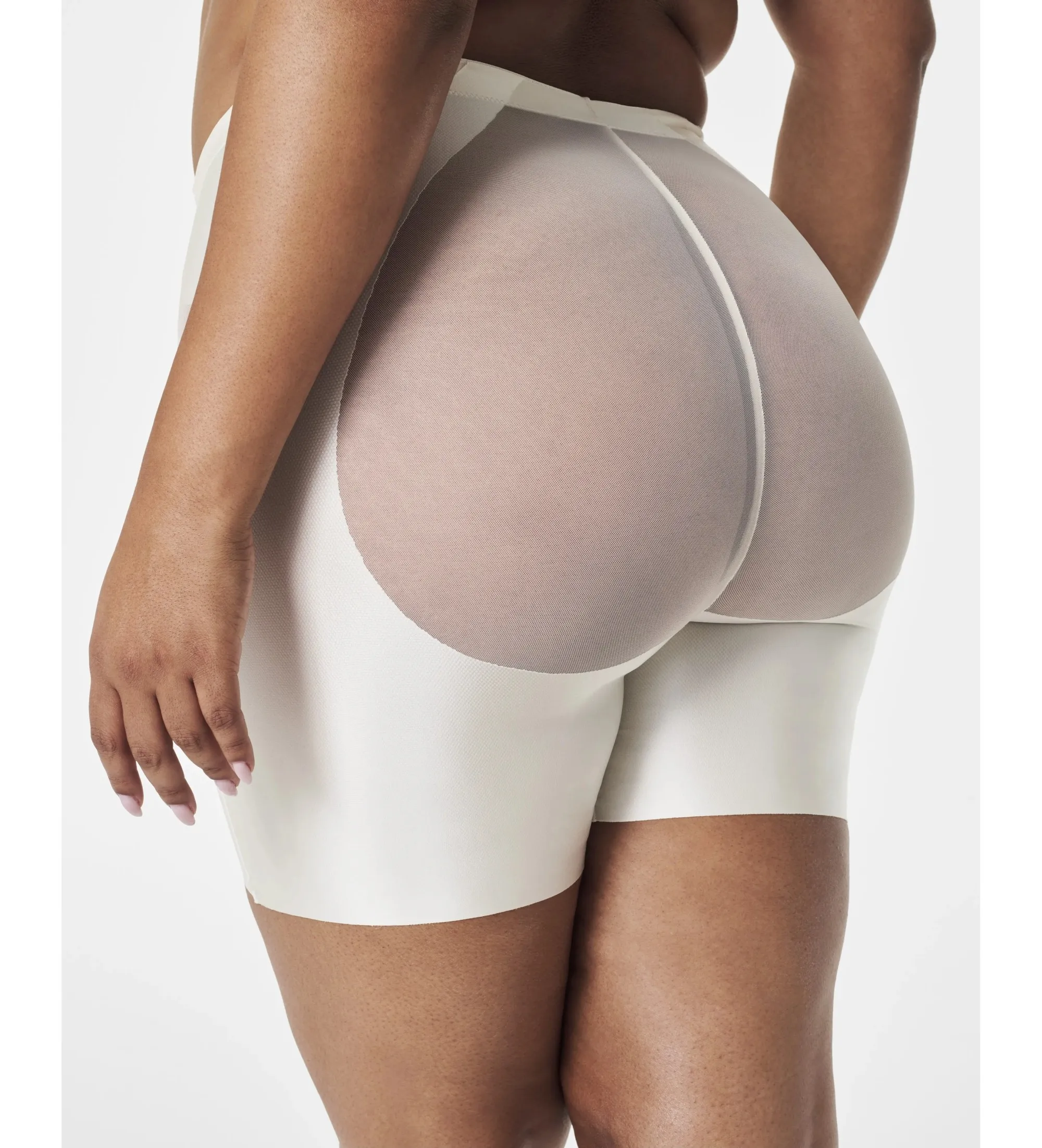 Pantalón de Satén moldeador blanco