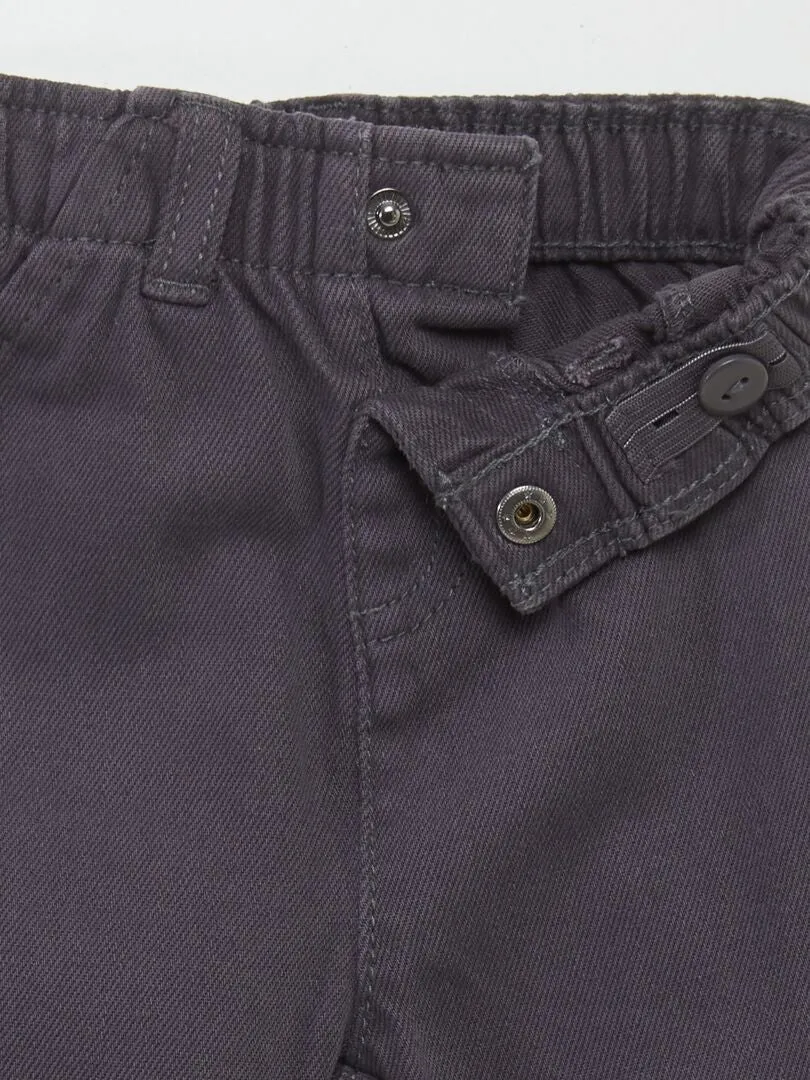 PANTALóN ESTILO PAPERBAG  GRIS