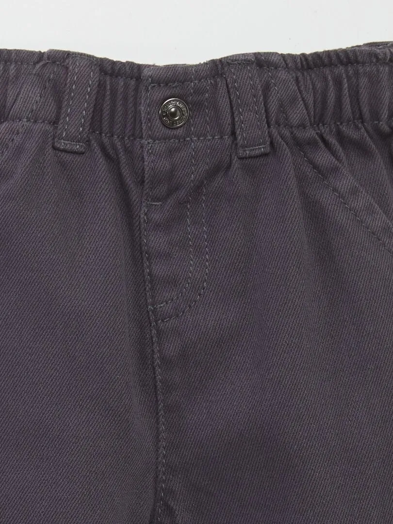 PANTALóN ESTILO PAPERBAG  GRIS