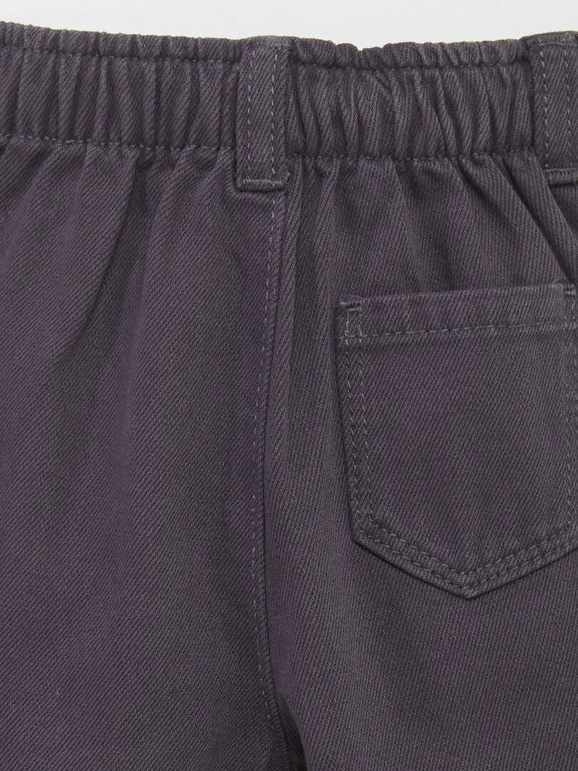 PANTALóN ESTILO PAPERBAG  GRIS