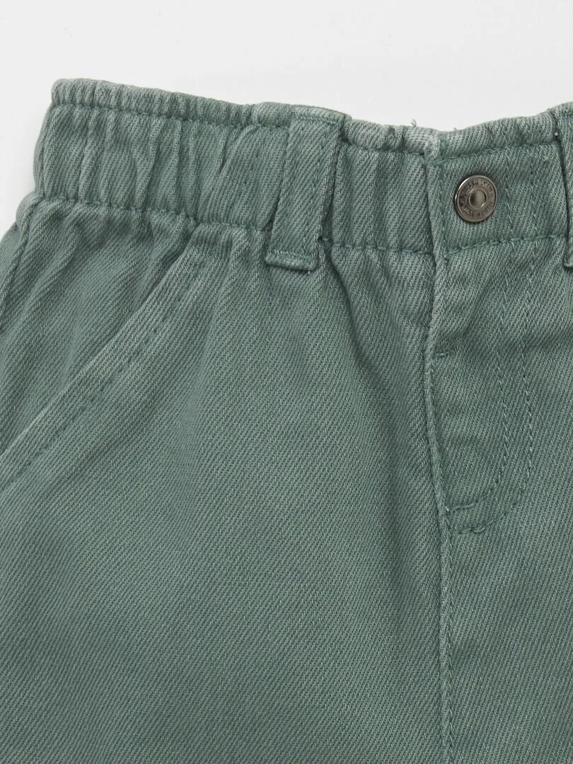 PANTALóN ESTILO PAPERBAG  VERDE