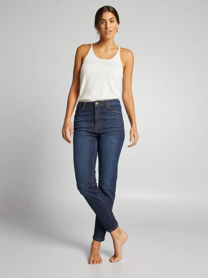 PANTALóN VAQUERO SLIM L30  AZUL
