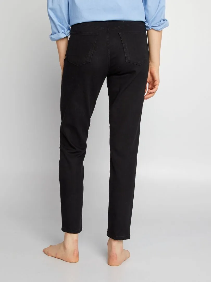 PANTALóN VAQUERO SLIM L30  NEGRO
