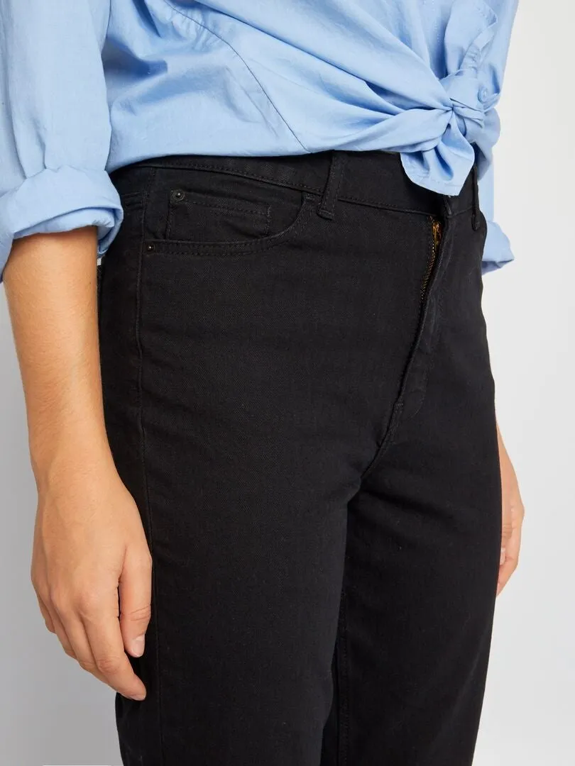 PANTALóN VAQUERO SLIM L30  NEGRO