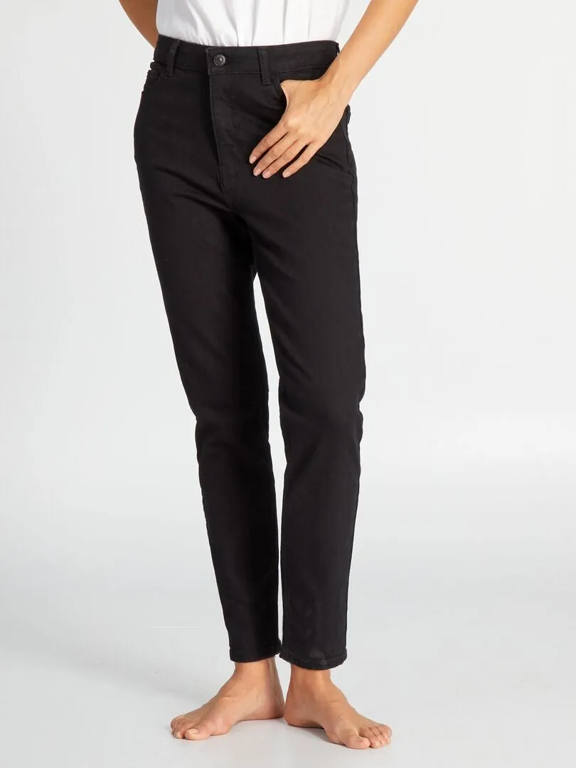 PANTALóN VAQUERO SLIM  L34  NEGRO