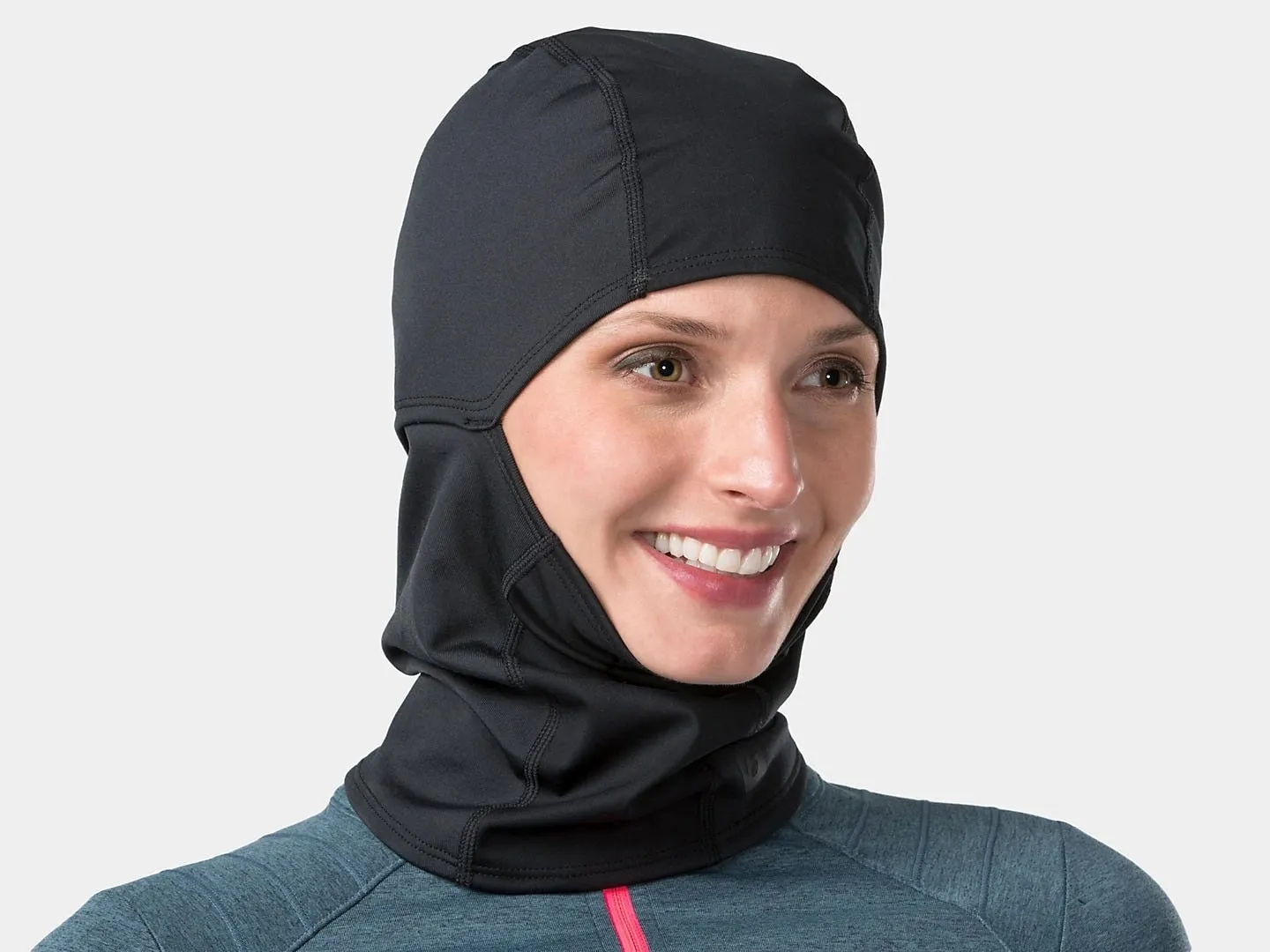 Pasamontañas Unisex Ciclismo Bontrager Windshell Negro