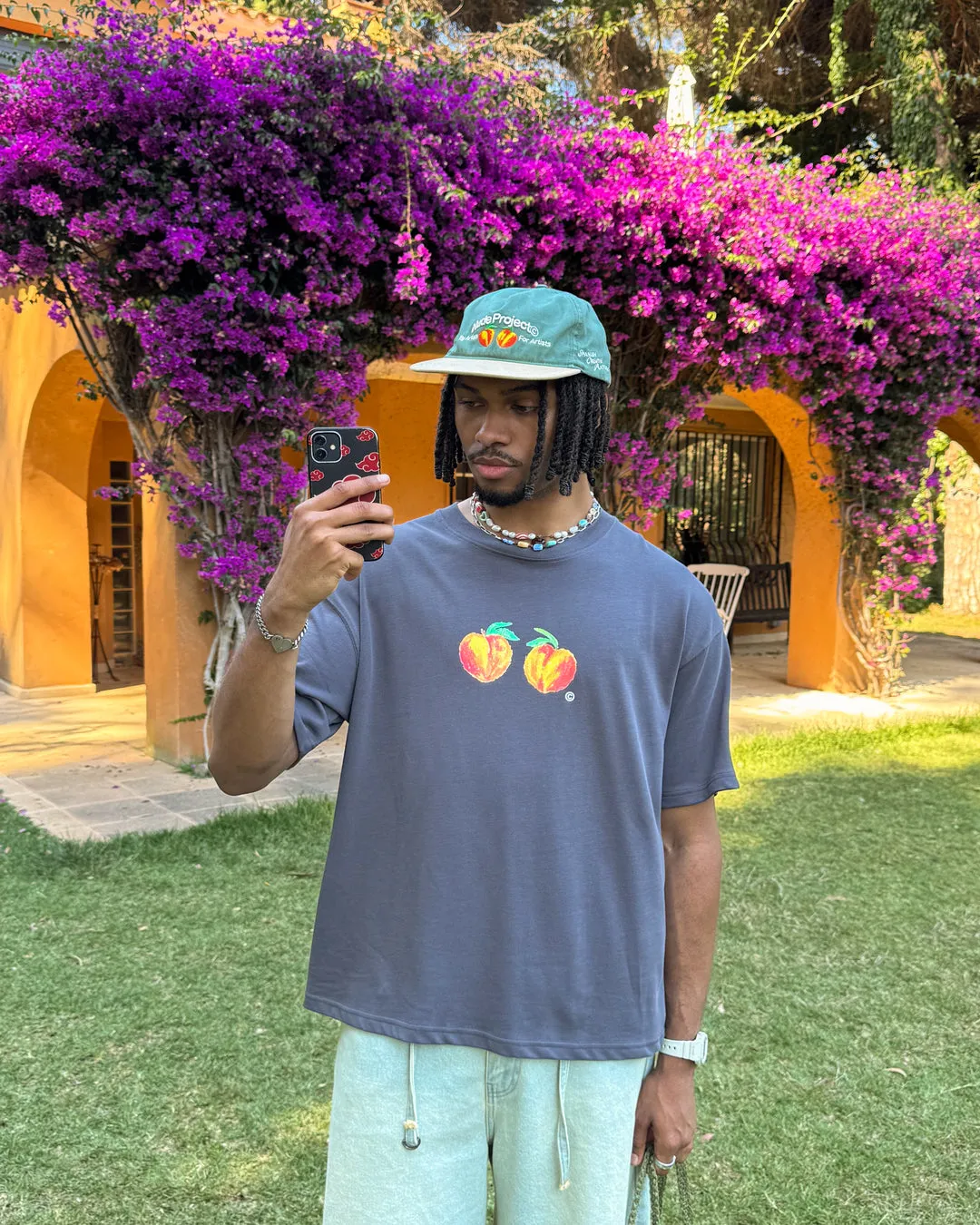 PEACH CAP GREEN