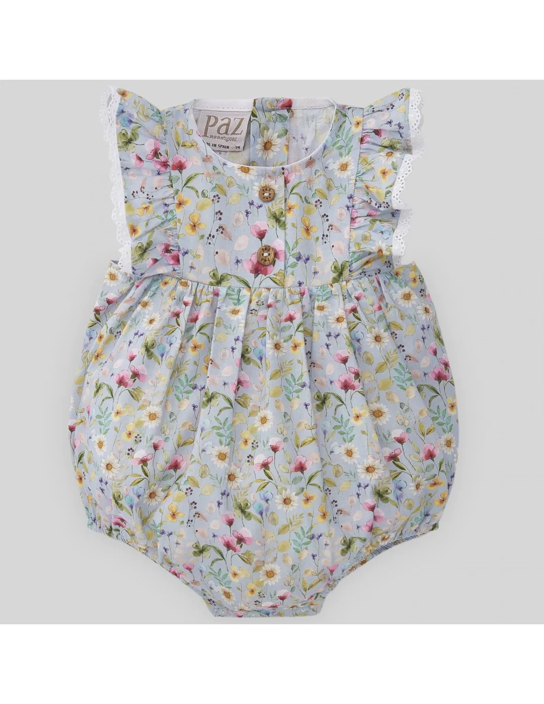 PELELE TELA ESTAMPADA FLORES ALECRIN 150691 PAZ RODRIGUEZ