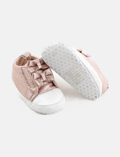 Primark Zapatilla rosa glitter