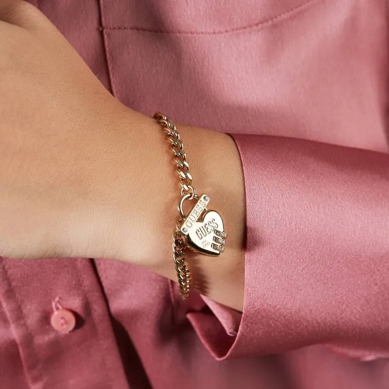 PULSERA GUESS LOCK ME UP UBB20057S