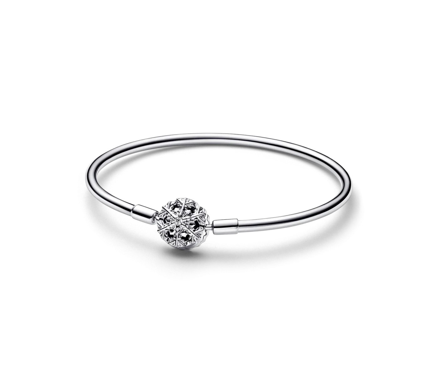 Pulsera Pandora Rígida Copo de Nieve Brillante 592286C01