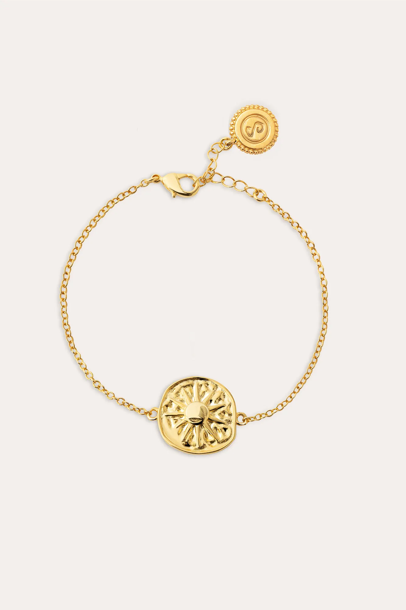 Pulsera Solstice Sun Baño Oro