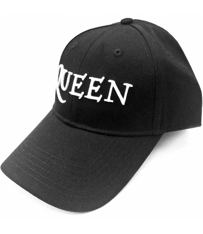 QUEEN Gorra negra Logo Bordado Black cap QUBBCAP01