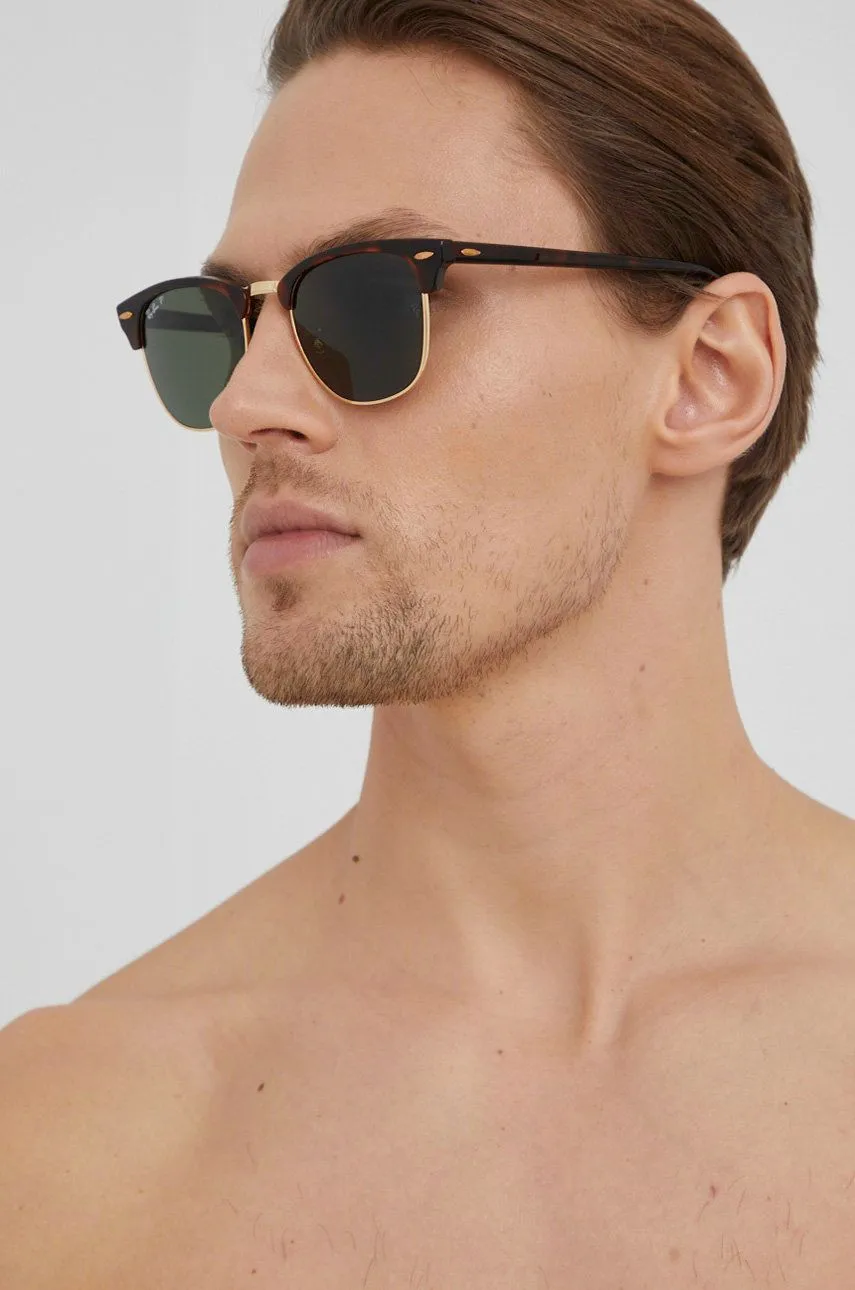 RAYBAN CLUBMASTER 0RB3016 SUNGLASSES