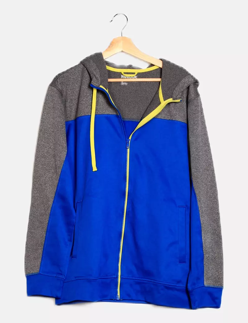 Reebok Sudadera bicolor casual