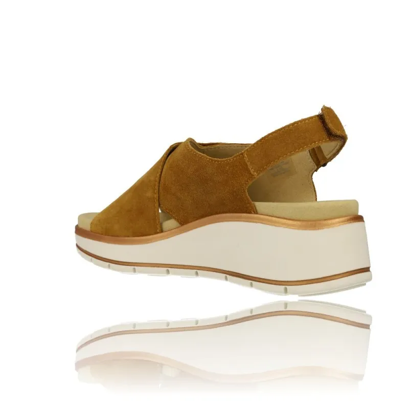 SANDALIAS CON CUñA Y TIRAS CRUZADAS PARA MUJER DE ARA SHOES 1242404