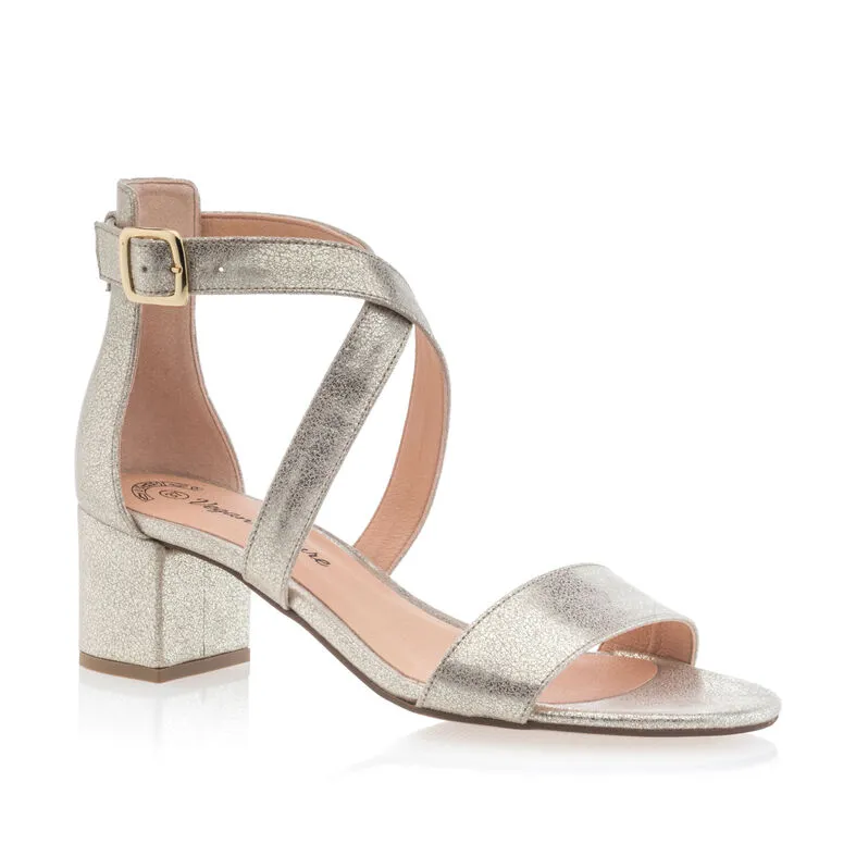Sandalias mujer amarillo