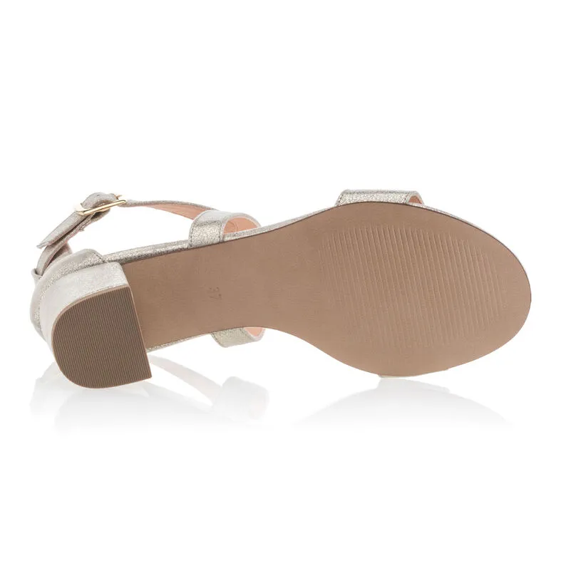 Sandalias mujer amarillo