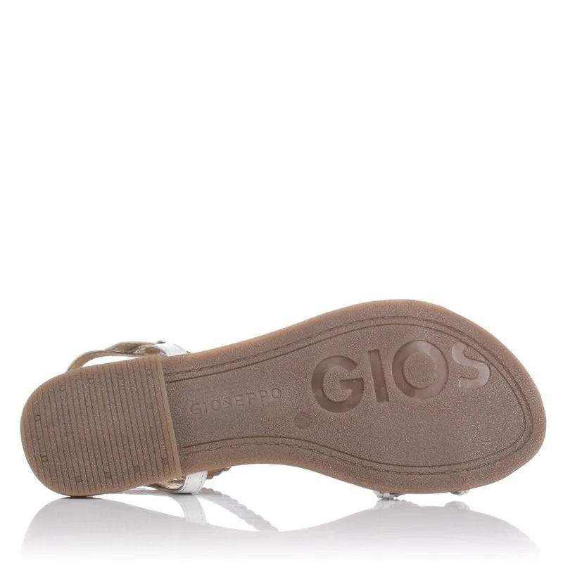 Sandalias Planas Gioseppo 69112 Mujer Blanco