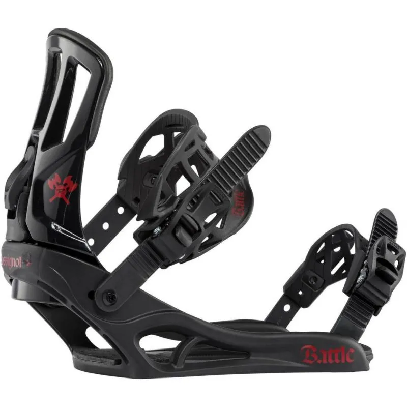Snowboard vinculante Rossignol Battle M/L (Negro/rojo) hombre