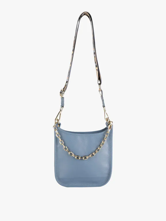 Solada Bolso de piel con cadena para mujer
