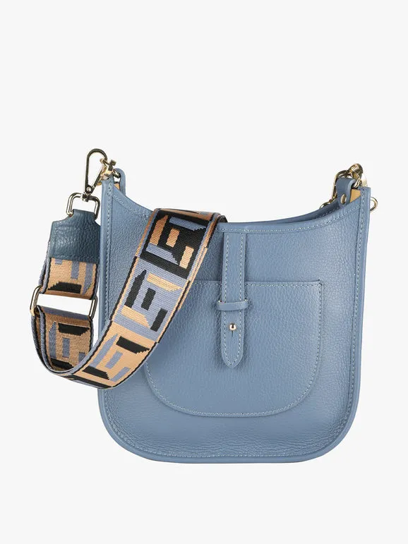 Solada Bolso de piel con cadena para mujer