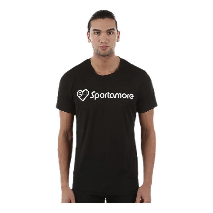 SPORTAMORE SPORTAMORE TSHIRT BLACK