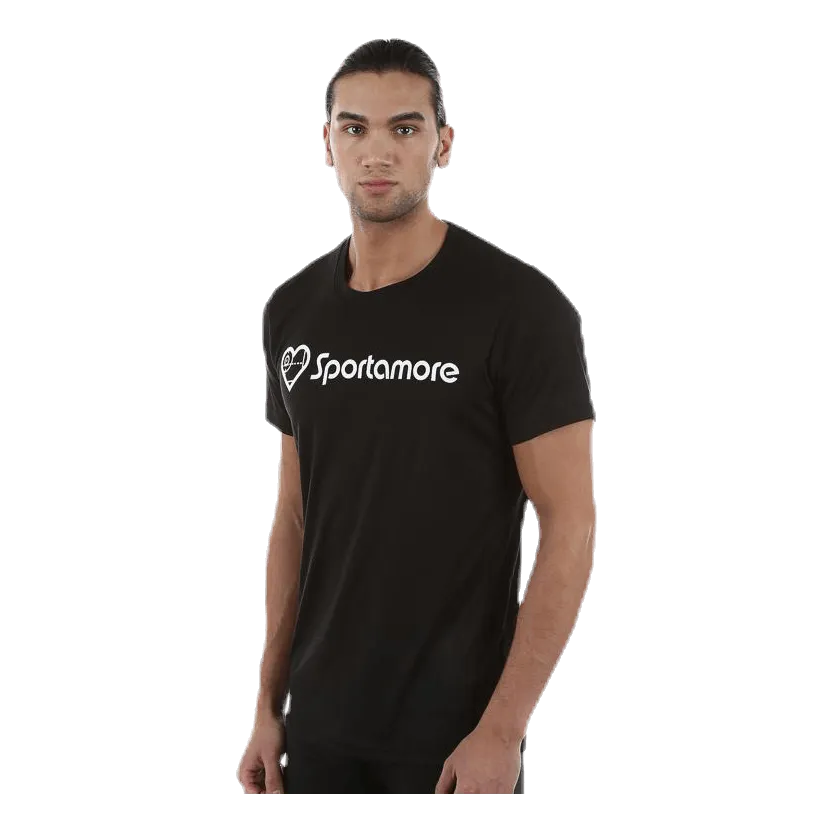 SPORTAMORE SPORTAMORE TSHIRT BLACK