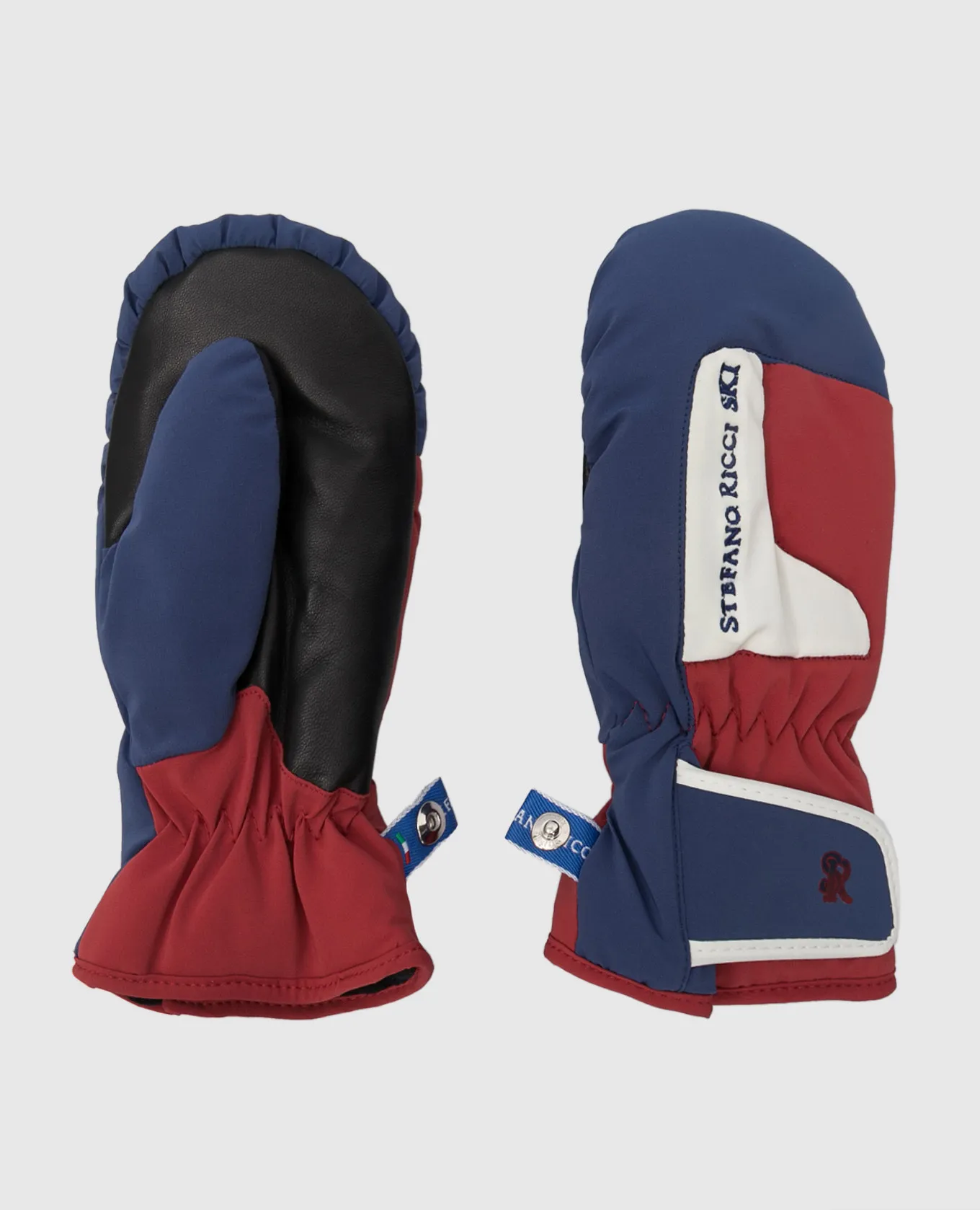 Stefano Ricci Children's mittens with embroidery