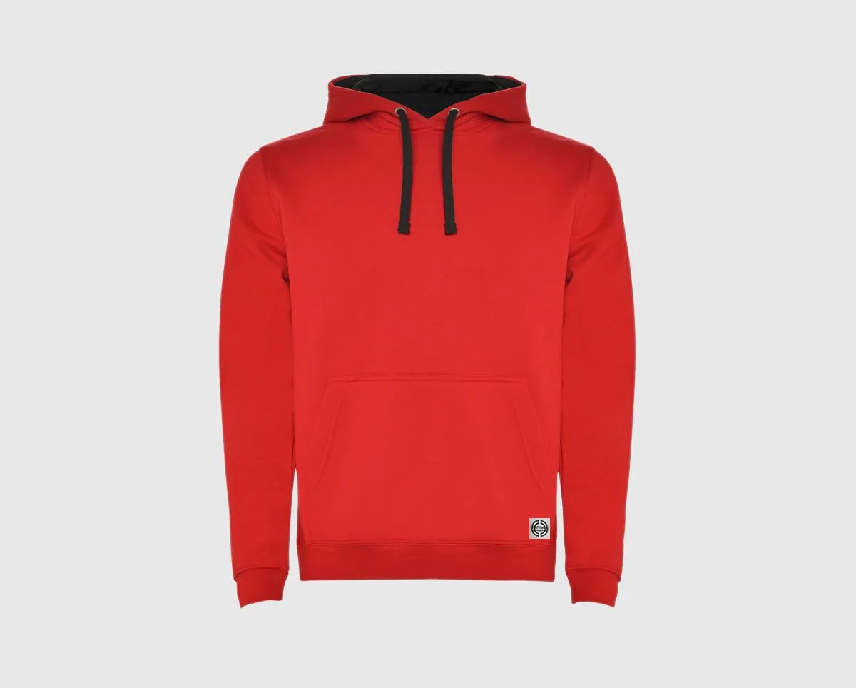 SUDADERA CAPUCHA BICOLOR UNISEX 