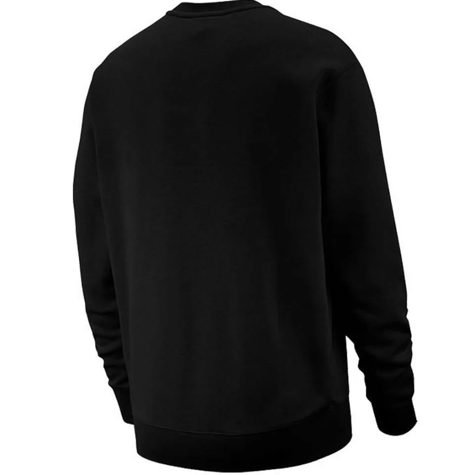SUDADERA H NIKE NEGRA BASICA