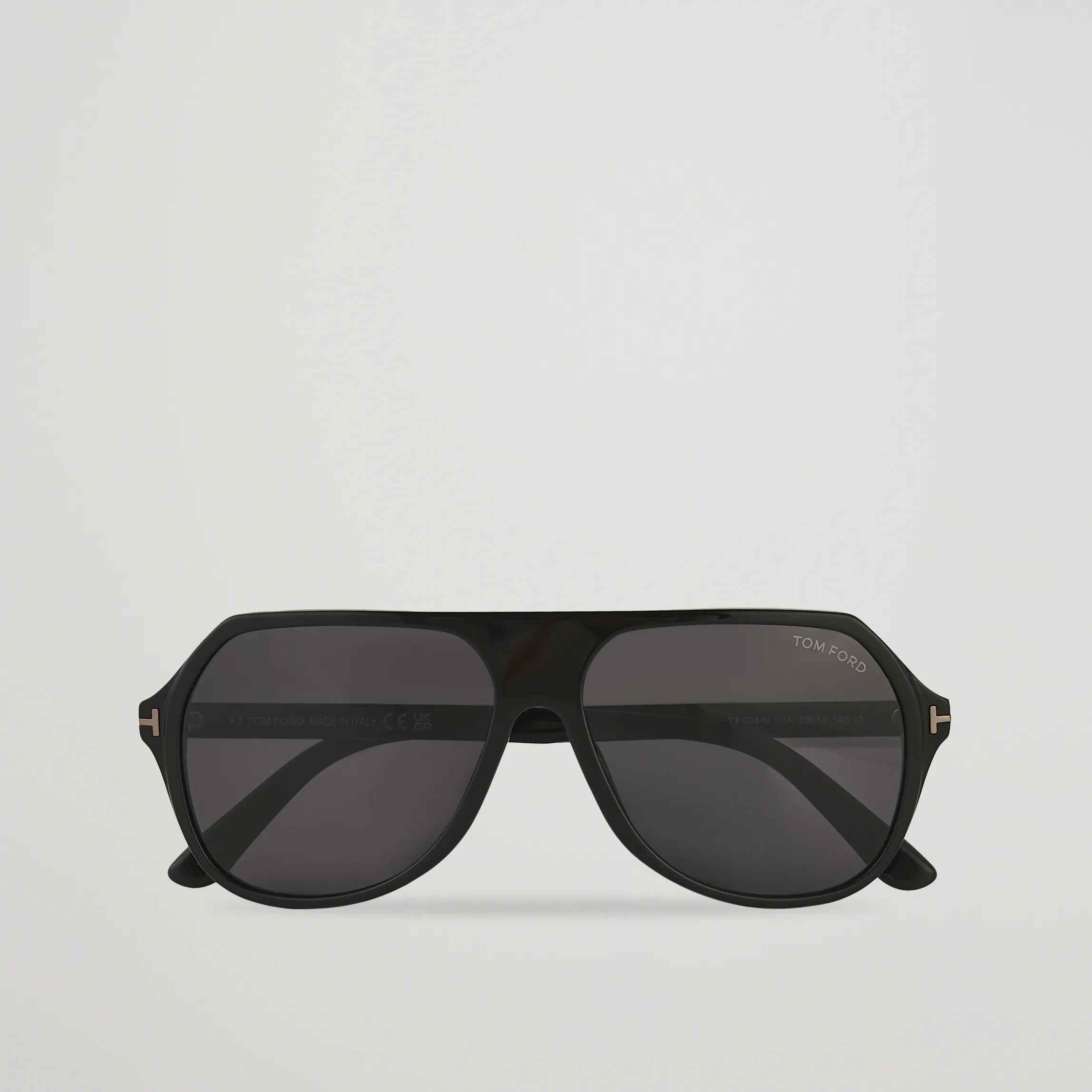 Tom Ford Hayes Sunglasses Shiny Black/Smoke