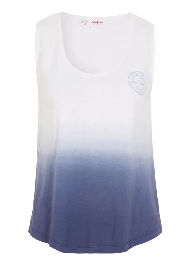 TOP BLANCOAZUL MARINO