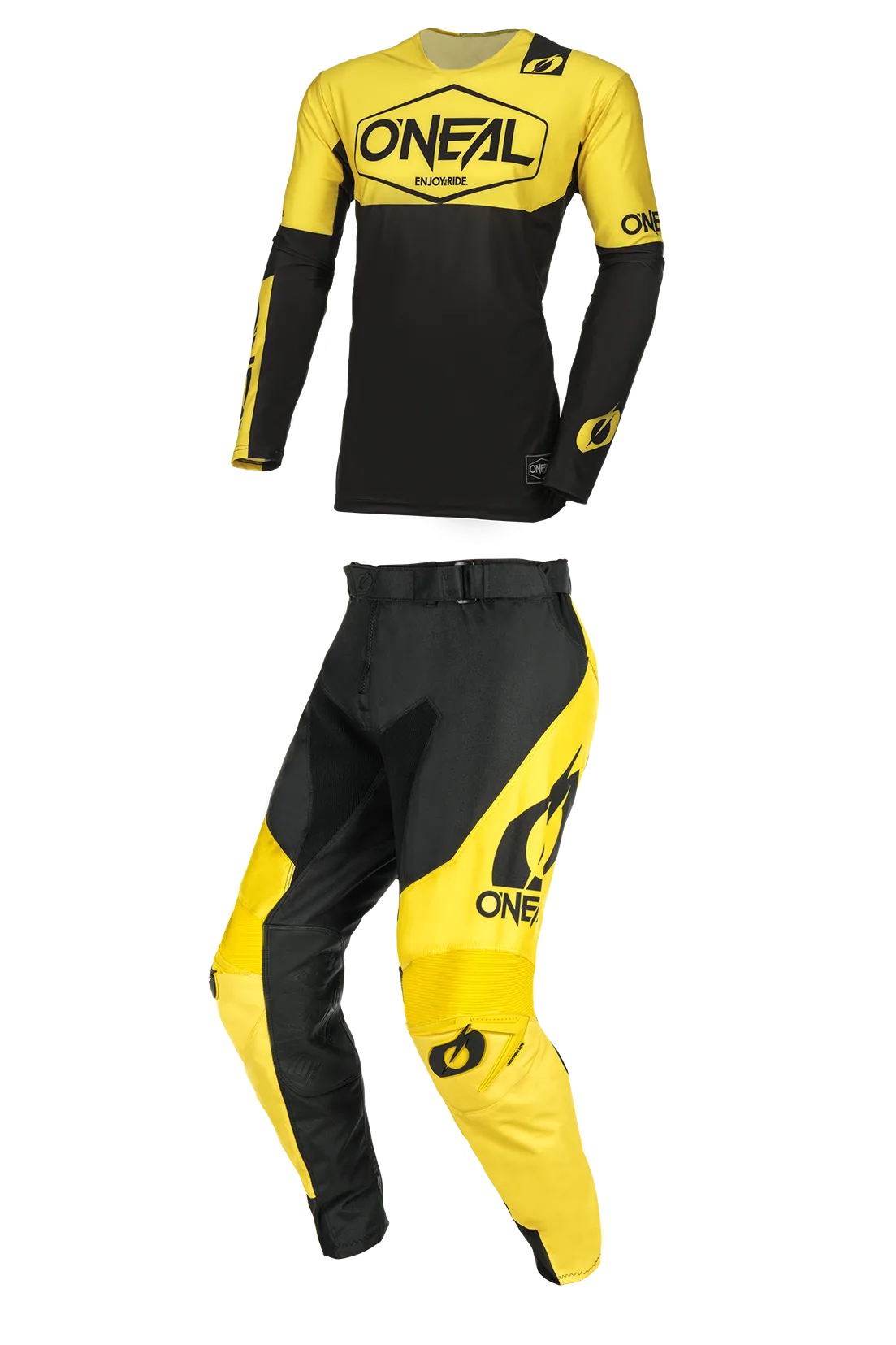 TRAJE DE CROSS O'NEAL MAYHEM HEXX NEGROAMARILLO 