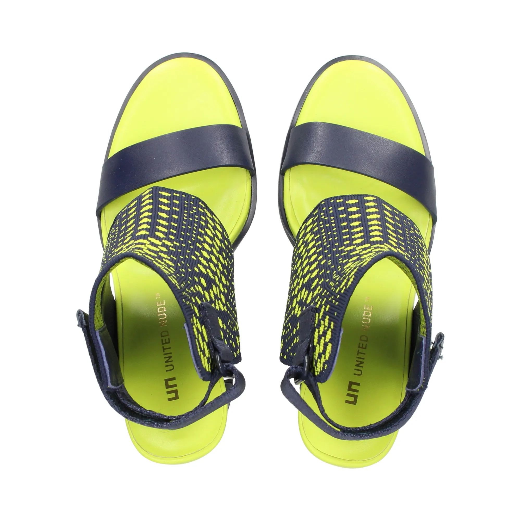 UNITED NUDE Sandalias con tacón de Mujer LIME
