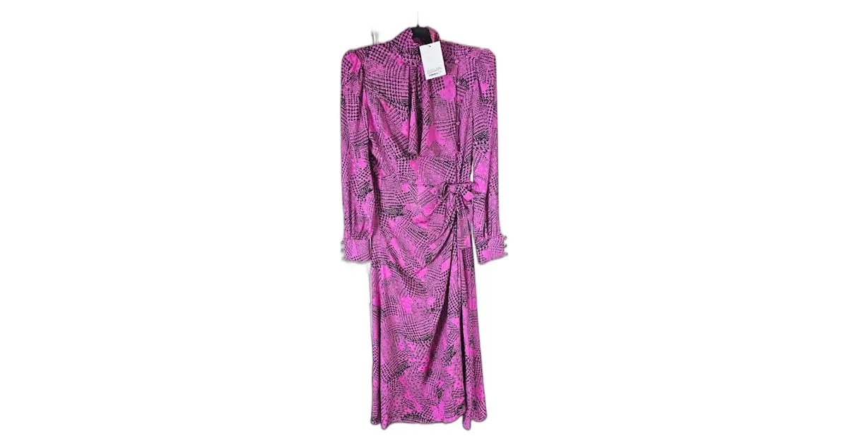 Vestido Alessandra Rich Púrpura 