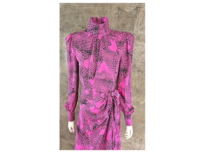 Vestido Alessandra Rich Púrpura 