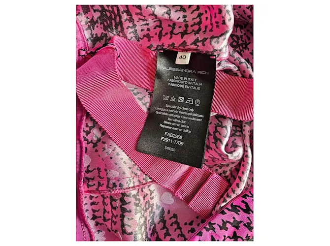 Vestido Alessandra Rich Púrpura 