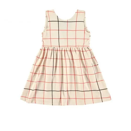 Vestido bebé niña Babyclic estampado cuadros
