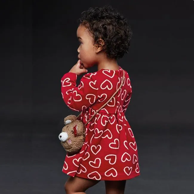 Vestido bebé niña jacquard Mayoral