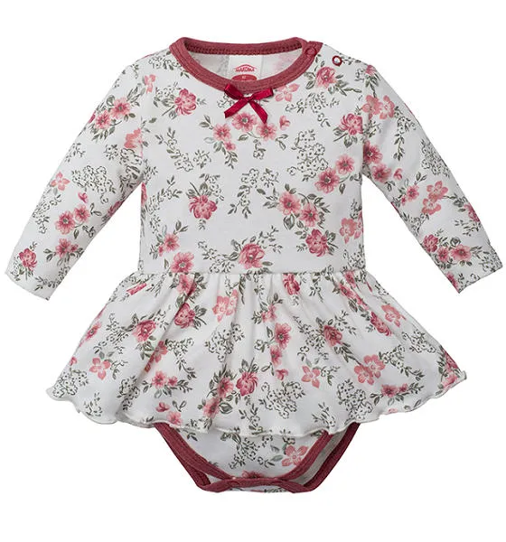 Vestido body de flores para niña colección Roses