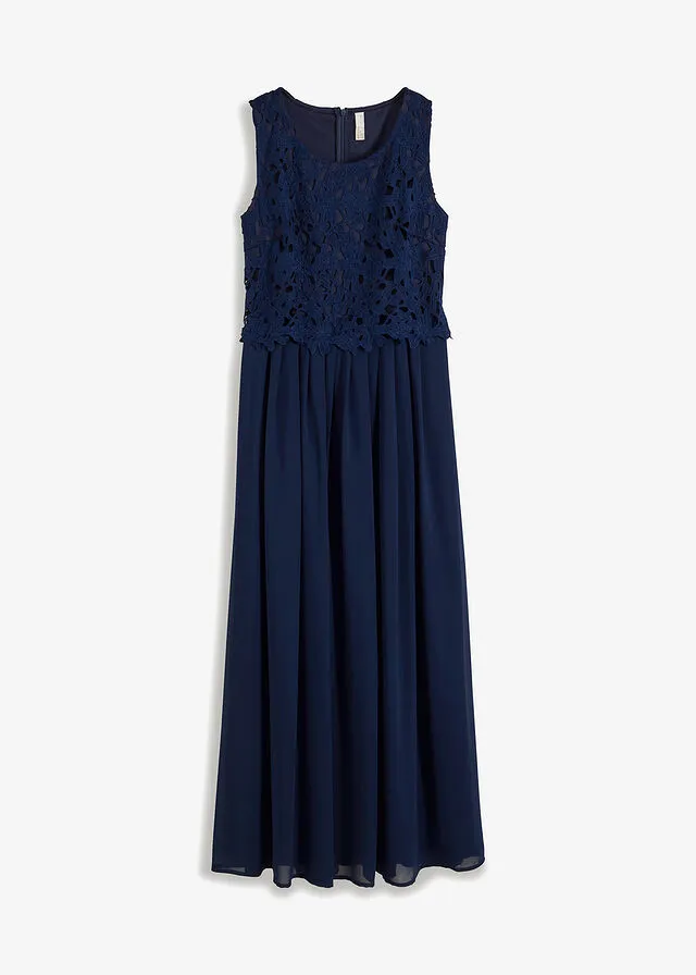 Vestido largo Azul marino
